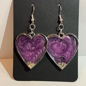 “Cosmic Heart Drops” from the Amethyst Reyna collection.